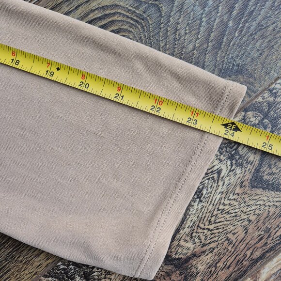 Vintage Salvatore Ferragamo Made in Italy Tunic Top Long Sleeve Knit Beige - Picture 9 of 11